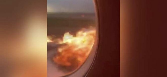Rusya'da yanan uçaktaki yolcu, facia anlarını kaydetti