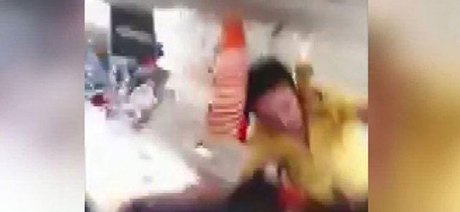 Uçak türbülansa girdi, panik anı amatör kameraya yansıdı